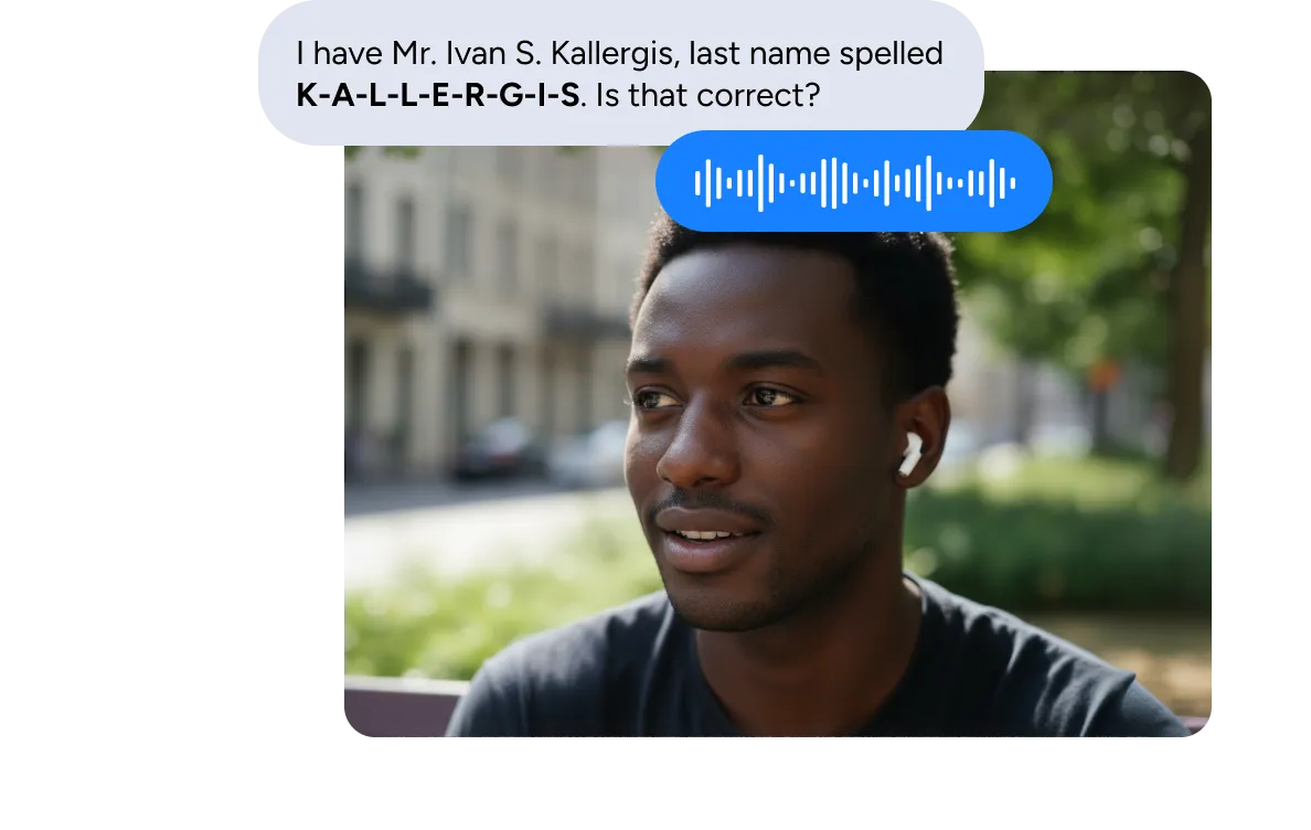 Soniox Text-to-Speech is built for production use cases that require precise handling of alphanumerics, names, and language switching