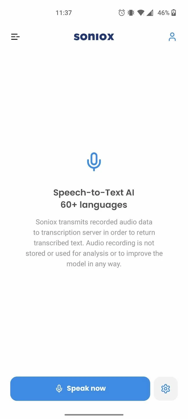 Soniox App: Speech AI in your pocket