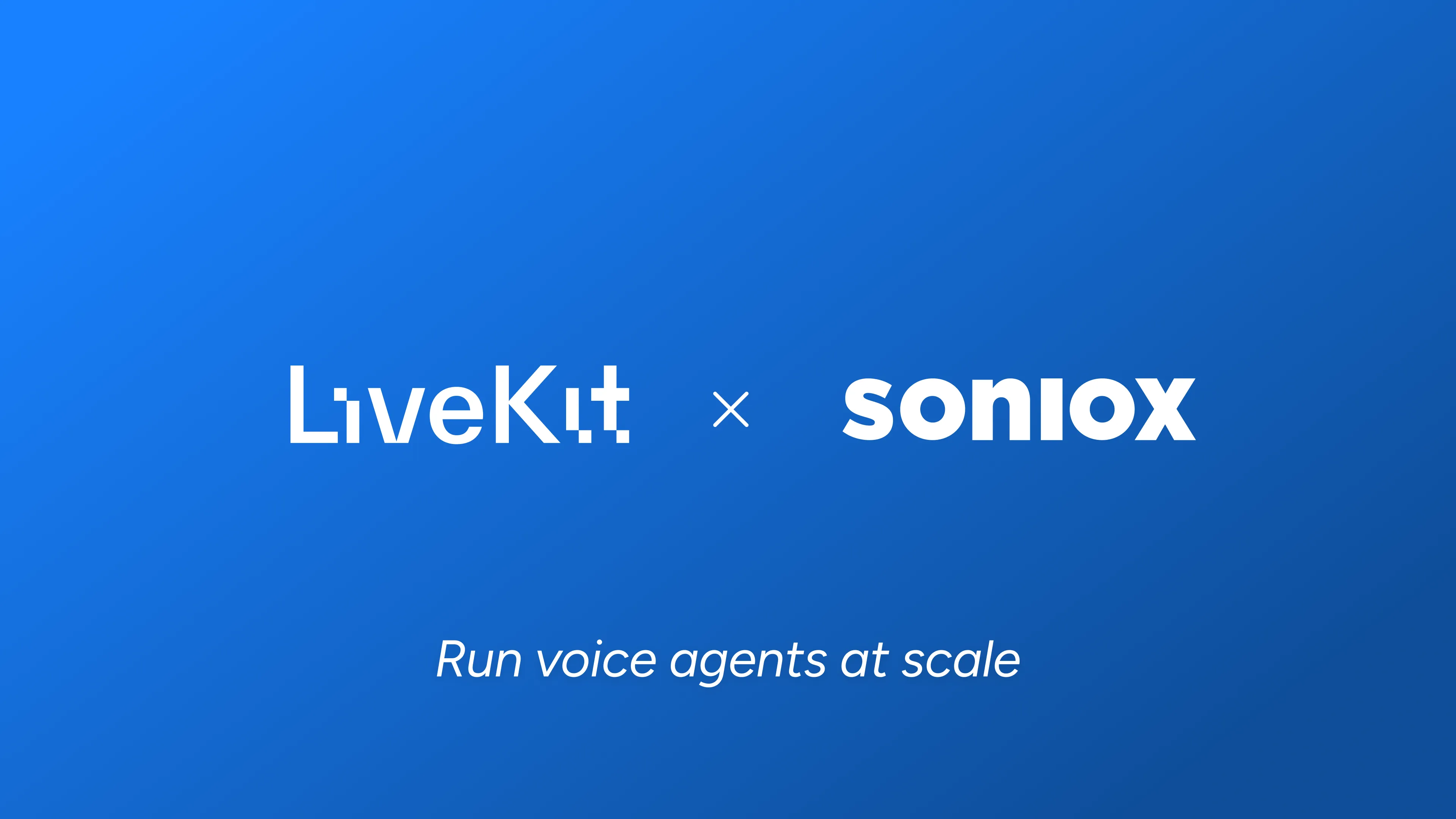 Soniox | Run global voice agents with LiveKit and Soniox