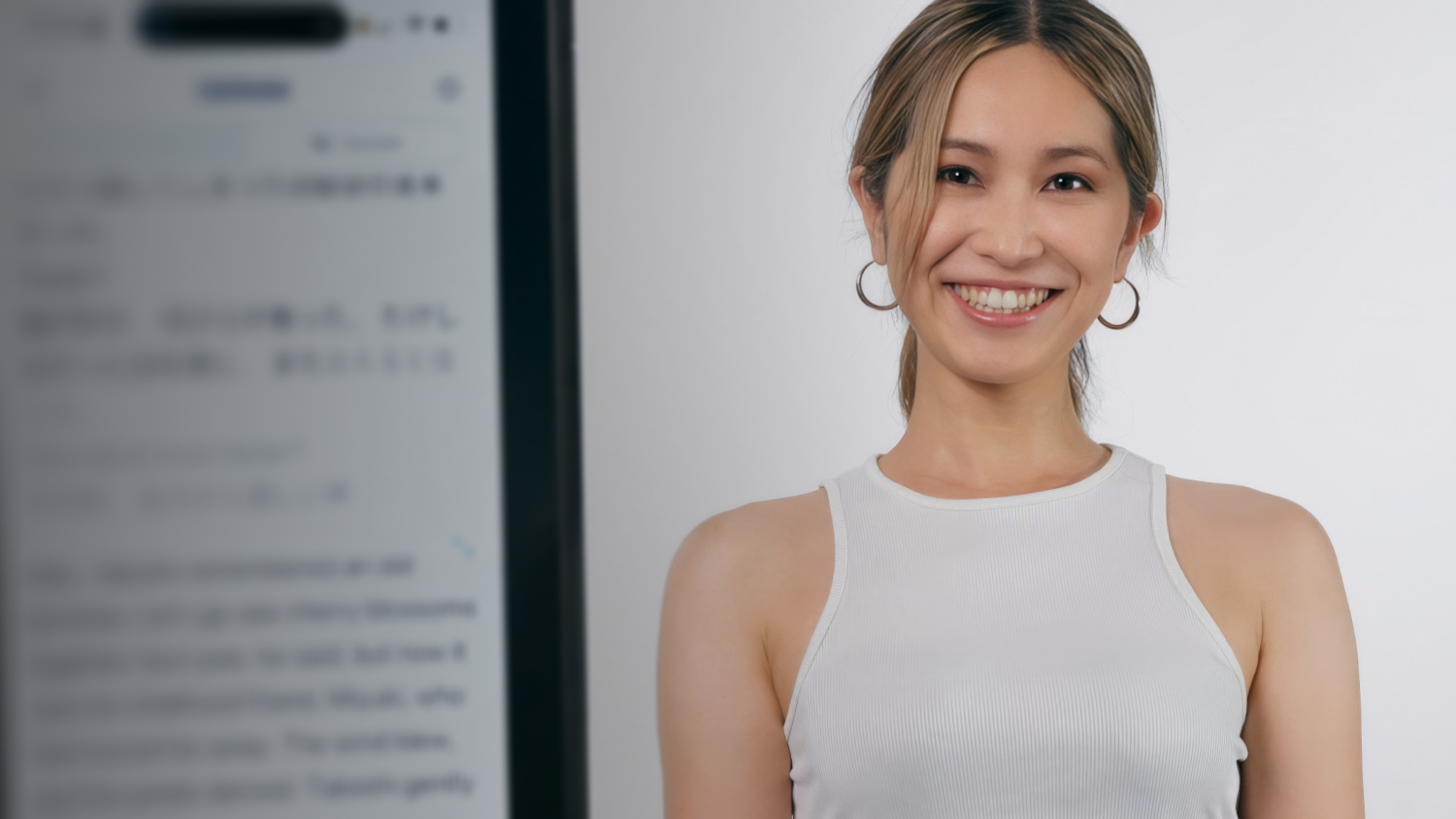 Real time translation from Japanese to English