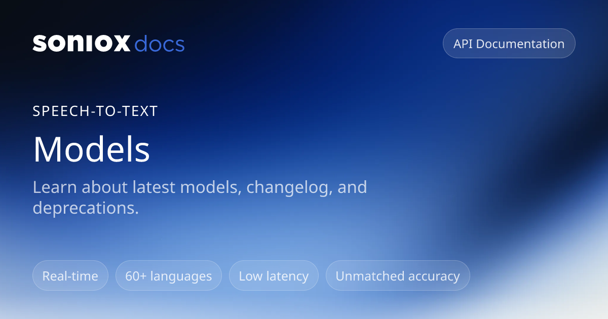 Soniox STT-RT v5 website preview